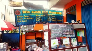 Siomay dan Mi Ayam ala Bandung di sekitar Pasar Pathuk Yogyakarta