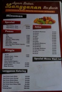 Ayam Bakar Langganan Bu Sucik Di Malang Layak Jadi Langganan