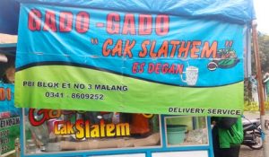 Layanan Pesan Antar di Gado-gado Cak Slathem Di Araya Malang