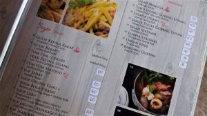 Menu Pondok Kampung Nelayan Kota Kediri