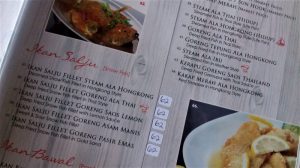Menu Pondok Kampung Nelayan Kota Kediri