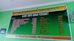 Bakso Poris Yang Enak di Kota Kediri