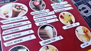 Menu Cafe Bara-Bara Malang