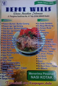 Depot Wilis Kota Kediri