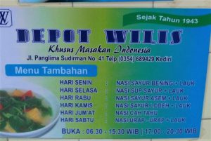 Depot Wilis Kota Kediri