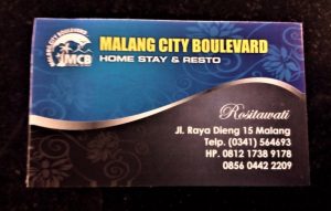 Kontak Malang City Boulevard Homestay