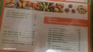 Masakan India di Prabhu Curry House Kota Bandung