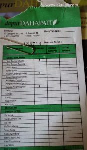 Makan Sop Buntut Enak di Resto Dahapati Kota Bandung