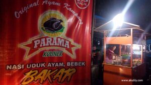 Kuliner Malam Nasi Uduk dan Ayam Bakar Parama Kota Kediri