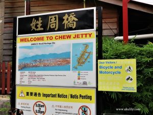 Mengenal Kawasan Chew Jetty di George Town Penang