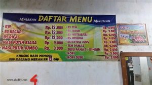 Babi Rica dan Babi Kecap di Warung Sejahtera Kota Malang