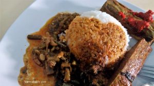 Nasi Padang Enak Rumah Makan Sato Jaya di Kota Malang