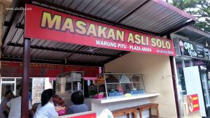 Makan Masakan Asli Solo di Warung Pitu Plaza Araya Malang