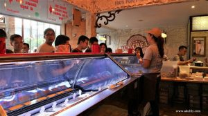 Tempo Gelato yang Selalu ramai di Prawirotaman Yogyakarta