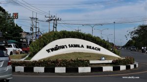 Pantai Samila di Hat Yai Thailand yang Bersih dan Indah
