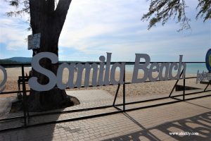 Pantai Samila di Hat Yai Thailand yang Bersih dan Indah