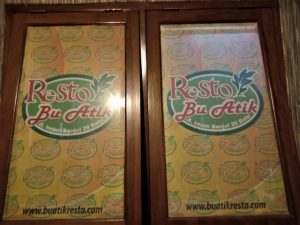 Makan Malam di Resto Bu Atik Kota Wisata Batu