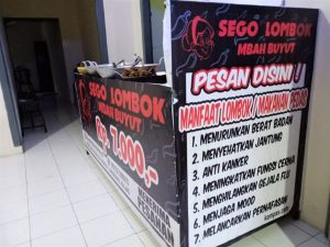 Pedasnya Sego Lombok Mbah Buyut di Kota Malang