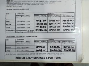 Tempat Penitipan Bagasi di Bandara KLIA2 Malaysia